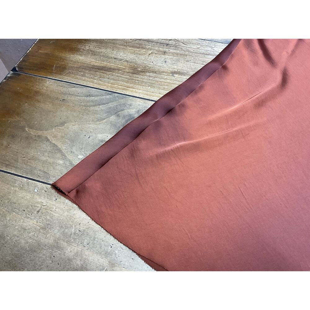 NWT Rag & Bone Jaci Satin Skirt Color Mahogany Size 8 - Picture 5 of 11